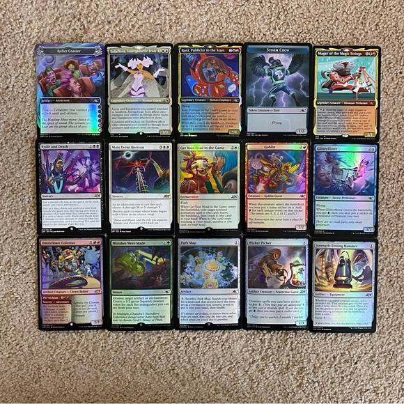 MTG Magic The Gathering Unfinity Lot of 16 Cards - Foils, Rares - No Doubles - Picture 1 of 5